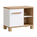Badezimmerschrank, Farbe: grau